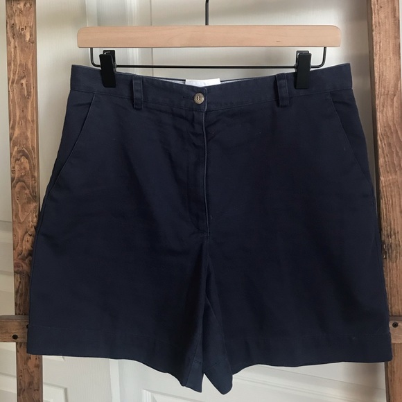 Short Lizgolf By Liz Claiborne Femme Taille 14 – Bleu Marine – Pochettes Et Plis